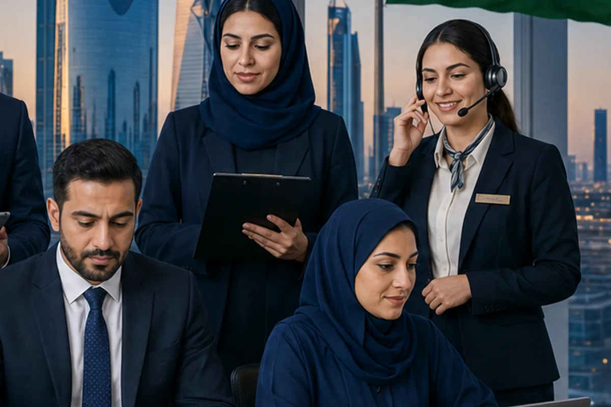 تخطيط توريد موظفي الدعم المكتبي والإداري لأصحاب الأعمال في أبها بالمملكة العربية السعودية