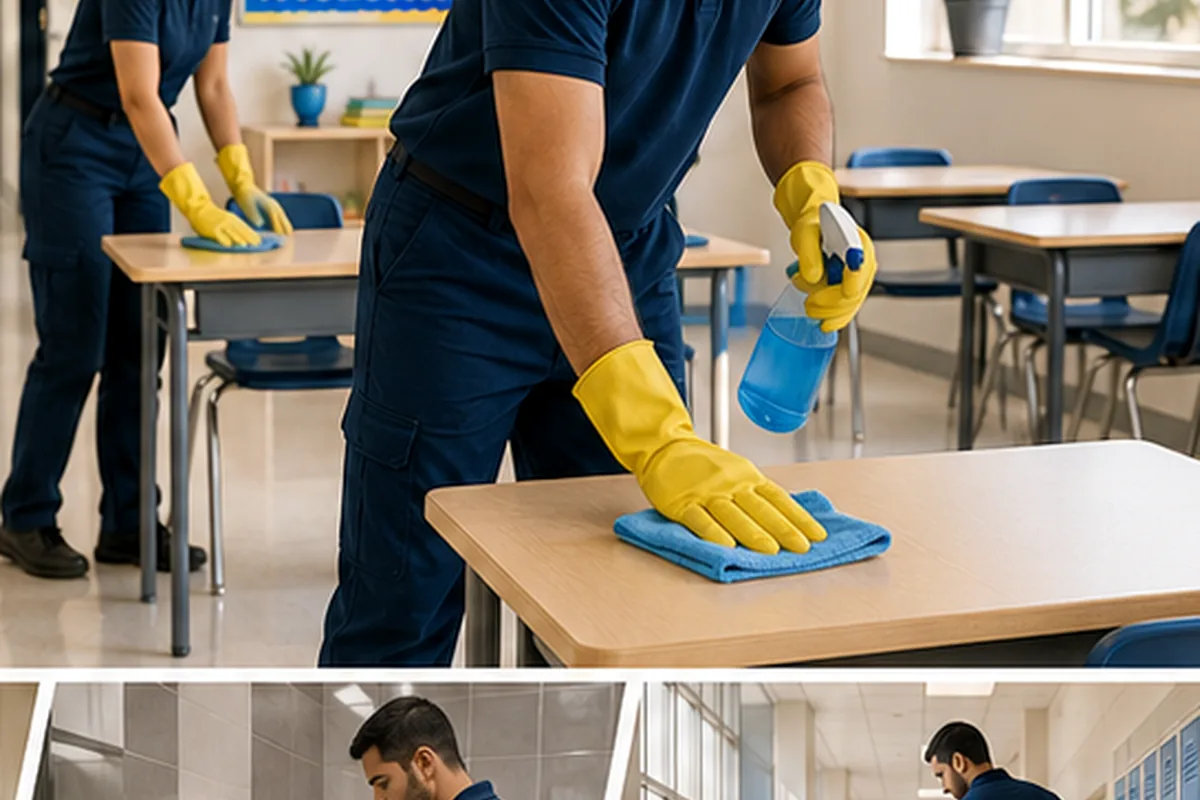تخطيط عمال نظافة التجزئة والمرافق العامة والنقل لأصحاب الأعمال في أبها بالمملكة العربية السعودية